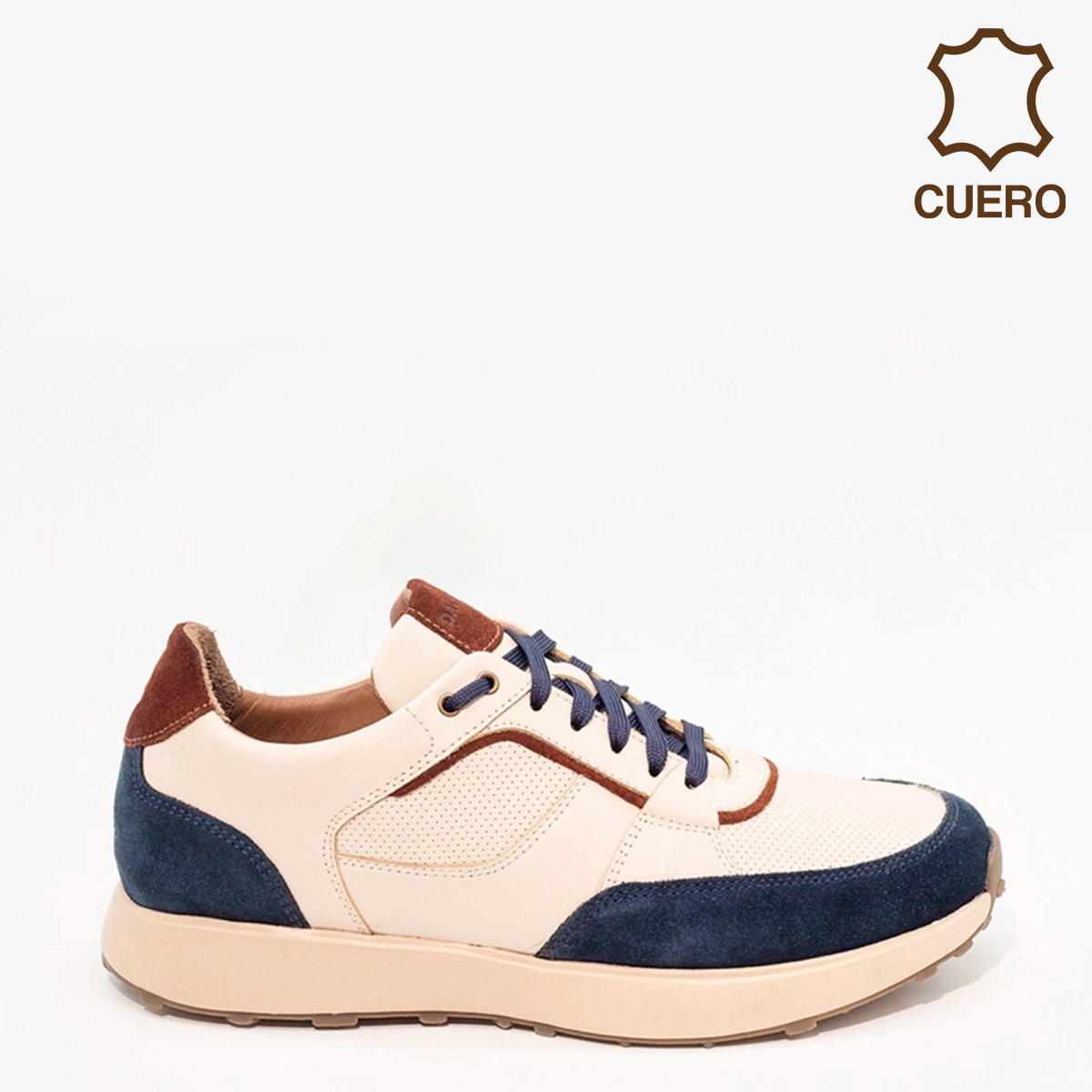 ZAPATILLAS HOMBRE DAUSS CASUALES BLANCO Z3501N - 1
