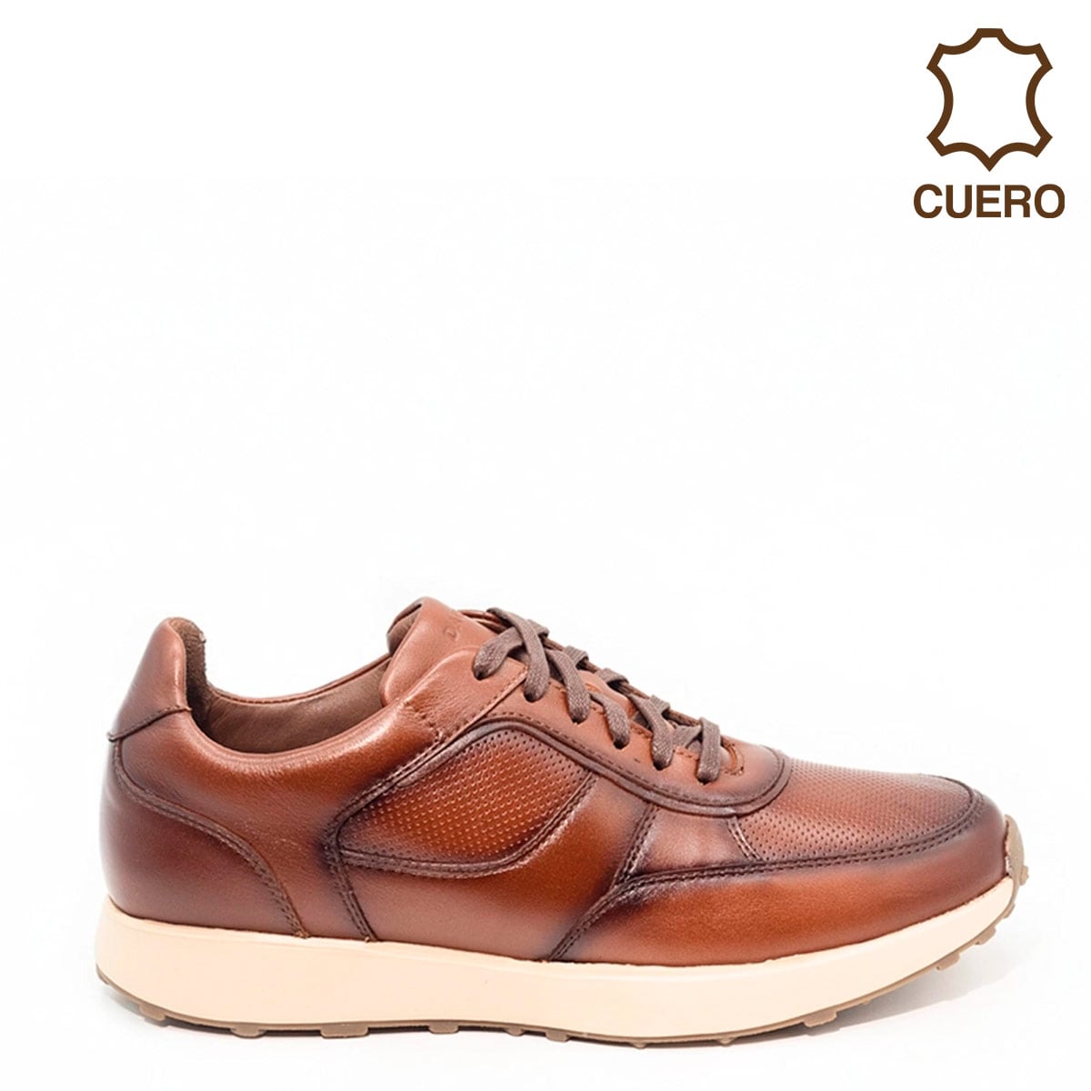 ZAPATILLAS HOMBRE DAUSS CASUALES MARRÓN Z3501NA - 1