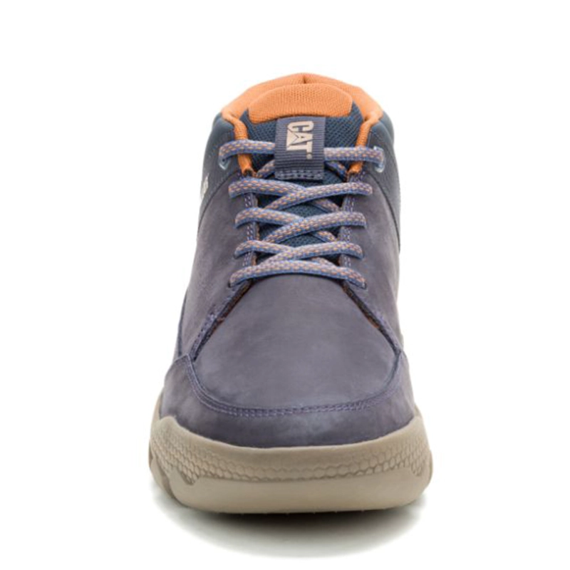 BOTINES HOMBRE CATERPILLAR AZUL HEX LITE CRUISE MID - 4