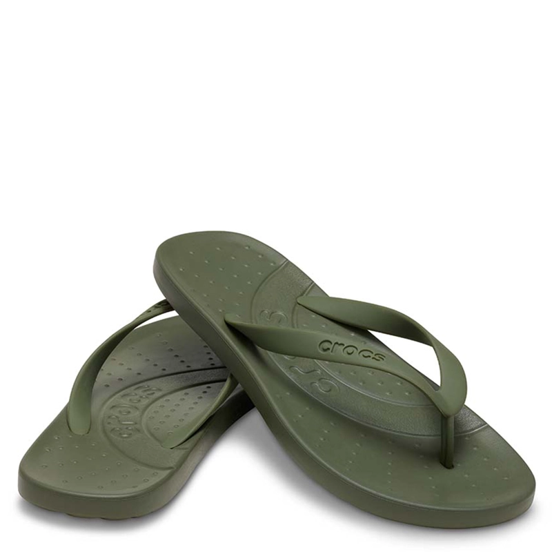 SANDALIAS HOMBRE CROCS VERDE CROCS FLIP - 2