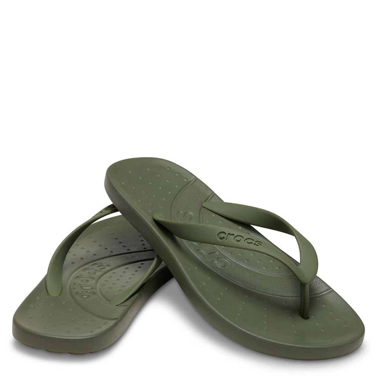 SANDALIAS HOMBRE CROCS VERDE CROCS FLIP - 2