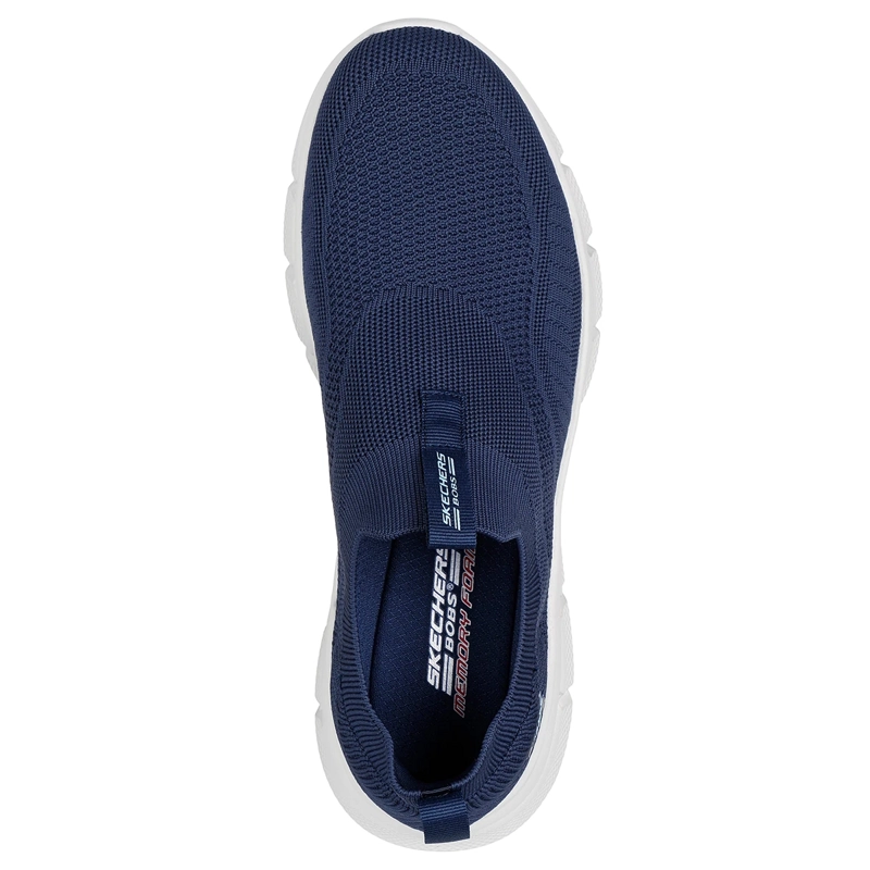 ZAPATILLAS HOMBRE SKECHERS URBANAS AZUL BOBS B FLEX - 5