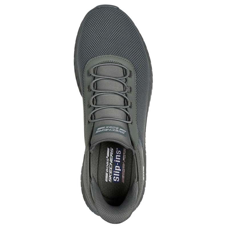 ZAPATILLAS HOMBRE SKECHERS URBANAS VERDE BOBS SQUAD CHAOS - 4