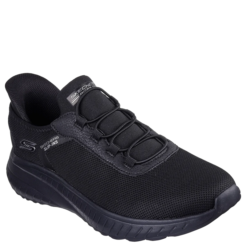 ZAPATILLAS HOMBRE SKECHERS URBANAS NEGRO BOBS SQUAD CHAOS - 2
