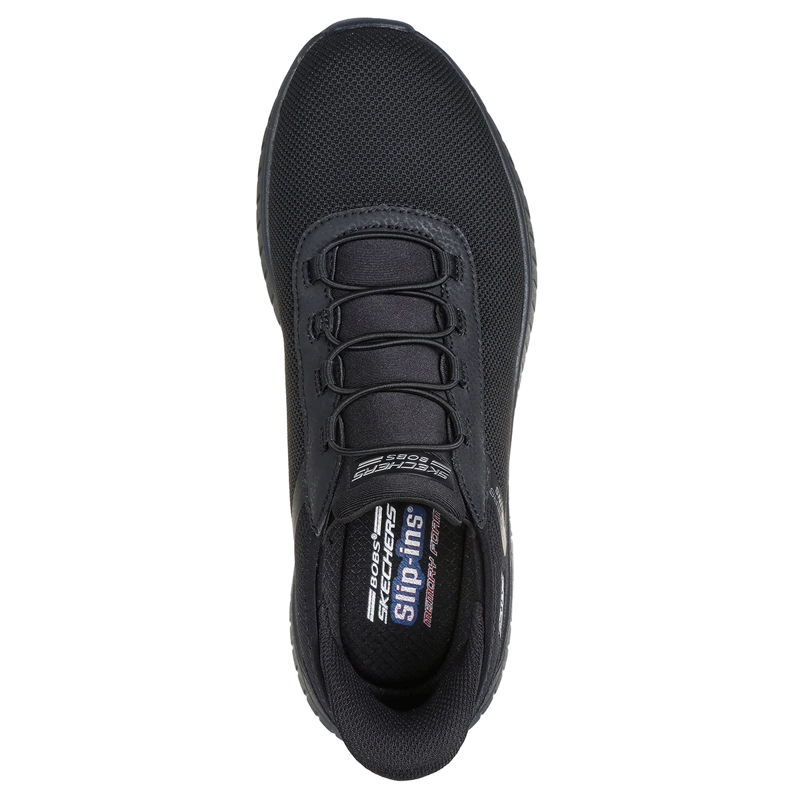 ZAPATILLAS HOMBRE SKECHERS URBANAS NEGRO BOBS SQUAD CHAOS - 4