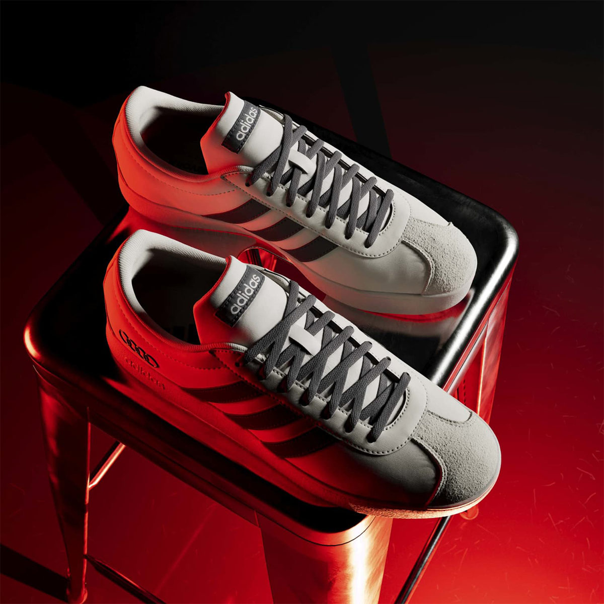 ZAPATILLAS HOMBRE ADIDAS URBANAS VL COURT AUDI REVOLUT F1 TEAM CUERO - 2