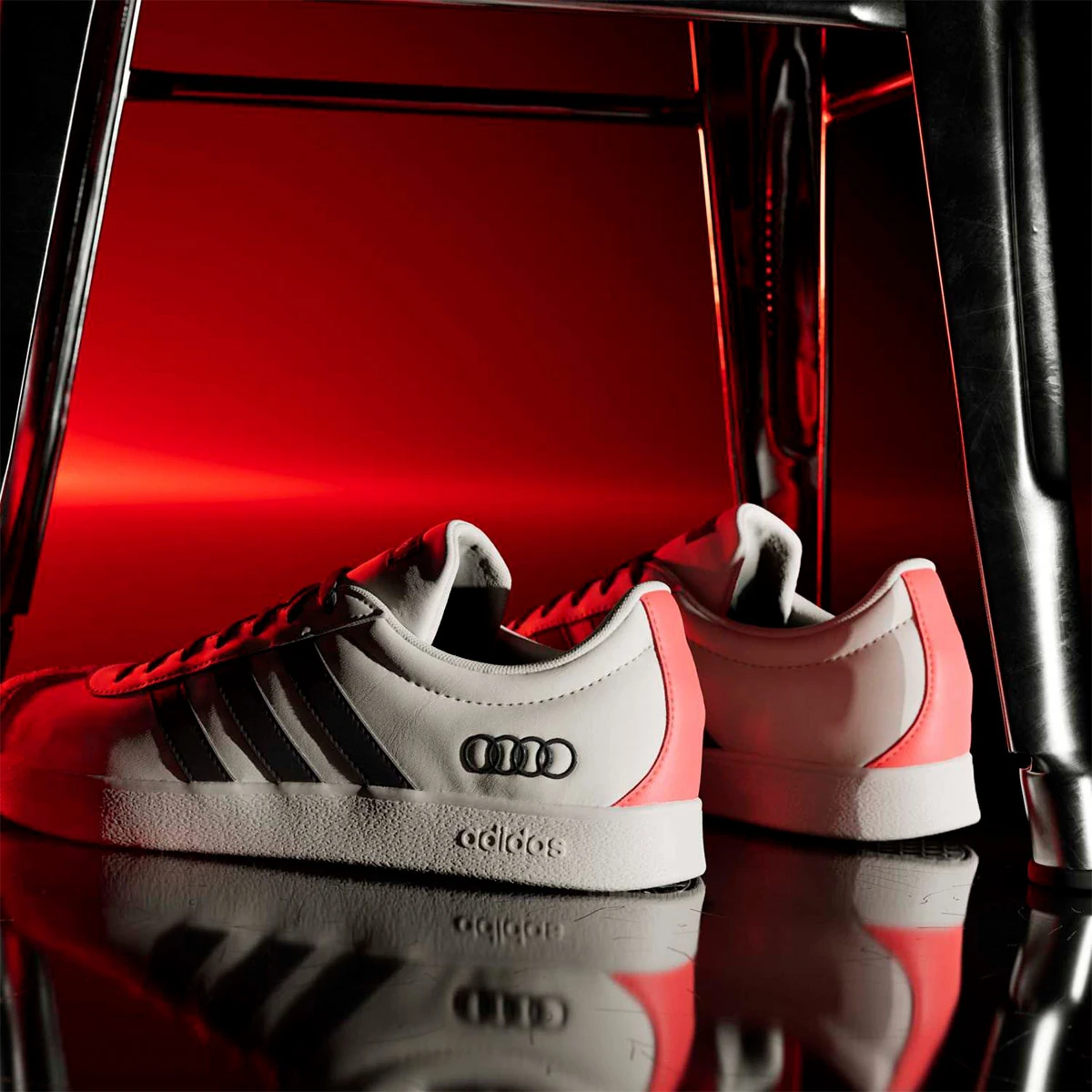 ZAPATILLAS HOMBRE ADIDAS URBANAS VL COURT AUDI REVOLUT F1 TEAM CUERO - 7