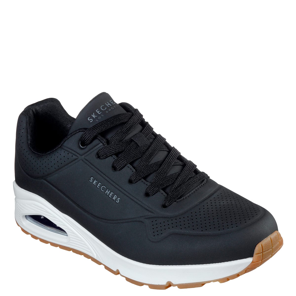 ZAPATILLAS HOMBRE SKECHERS URBANAS NEGRO UNO - 2