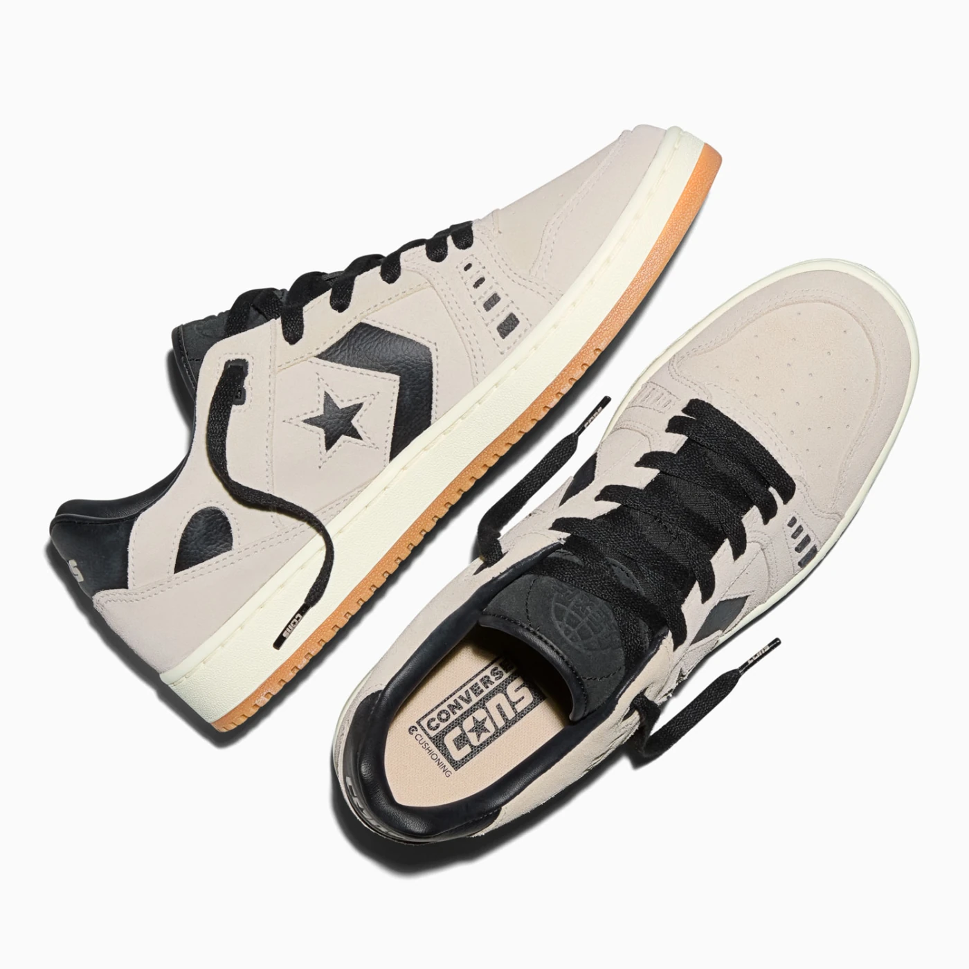 ZAPATILLAS HOMBRE CONVERSE URBANAS CREMA CONS AS-1 PRO SUEDE - 4