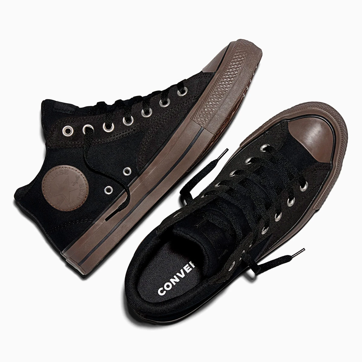 ZAPATILLAS HOMBRE CONVERSE URBANAS NEGRO CHUCK TAYLOR ALL STAR MALDEN STREET CANVAS & SUEDE - 5