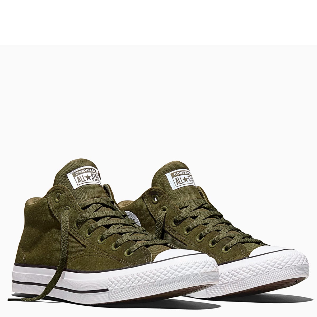 ZAPATILLAS HOMBRE CONVERSE URBANAS VERDE CHUCK TAYLOR ALL STAR MALDEN STREET CANVAS & SUEDE - 2