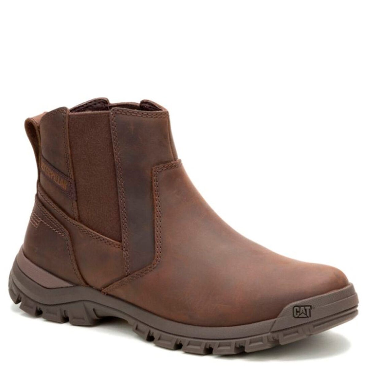 BOTINES HOMBRE CATERPILLAR MARRÓN THRESHOLD CHELSEA CUERO - 2