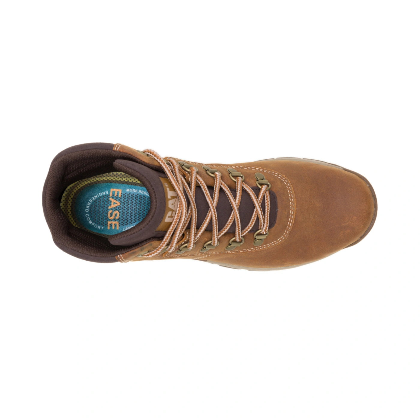 BOTINES HOMBRE CATERPILLAR CUERO CARAMELO JETTISON - 4