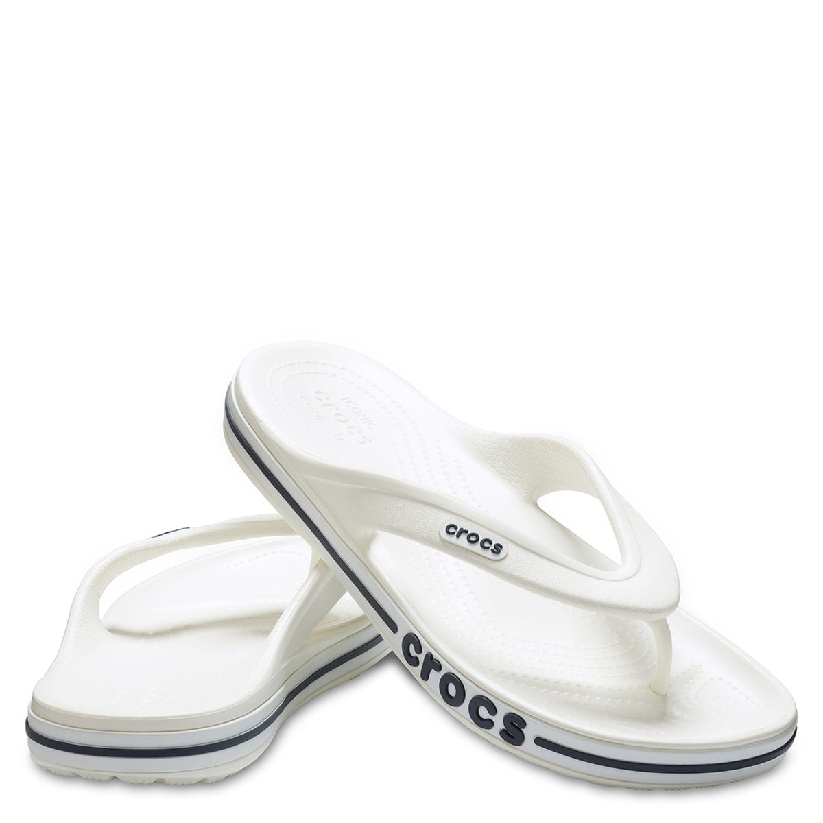 SANDALIAS HOMBRE CROCS BLANCO BAYABAND FLIP - 3