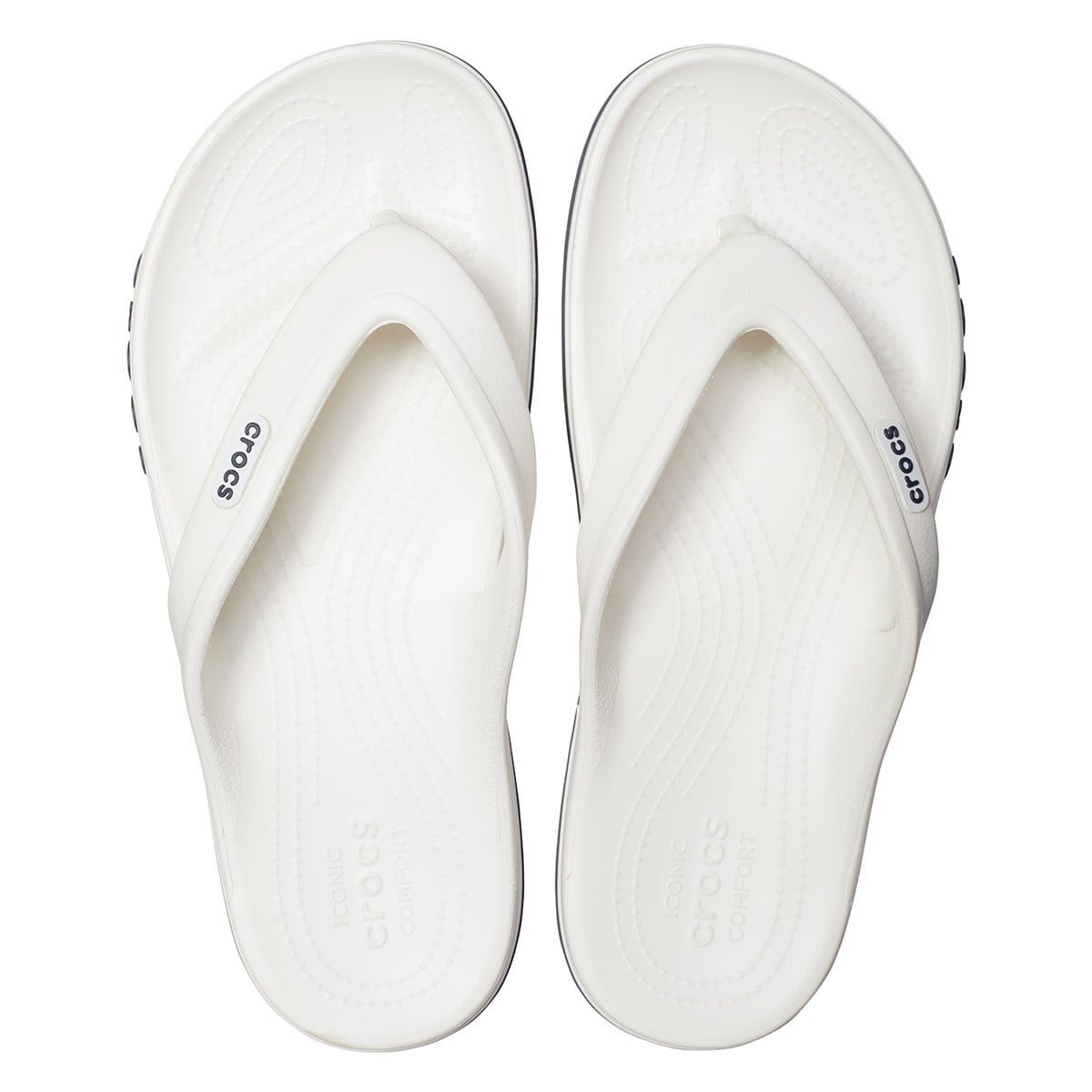 SANDALIAS HOMBRE CROCS BLANCO BAYABAND FLIP - 4