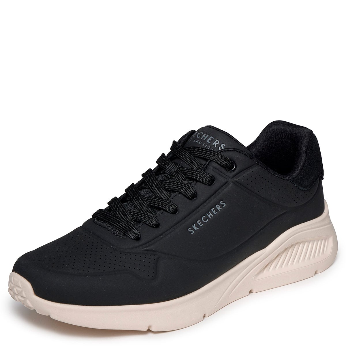 ZAPATILLAS HOMBRE SKECHERS CASUAL NEGRO UNO LITE - 3