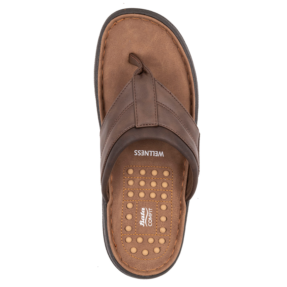 SANDALIAS HOMBRE BATA MARRÓN CHOT - 4