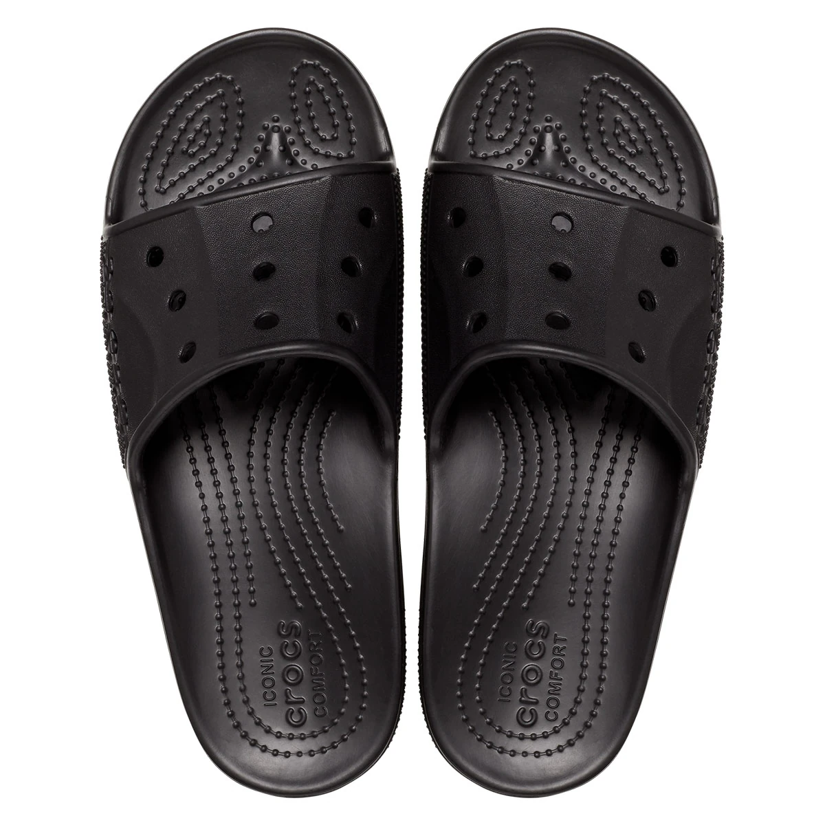 SANDALIAS HOMBRE CROCS NEGRO BAYA II SLIDE - 4