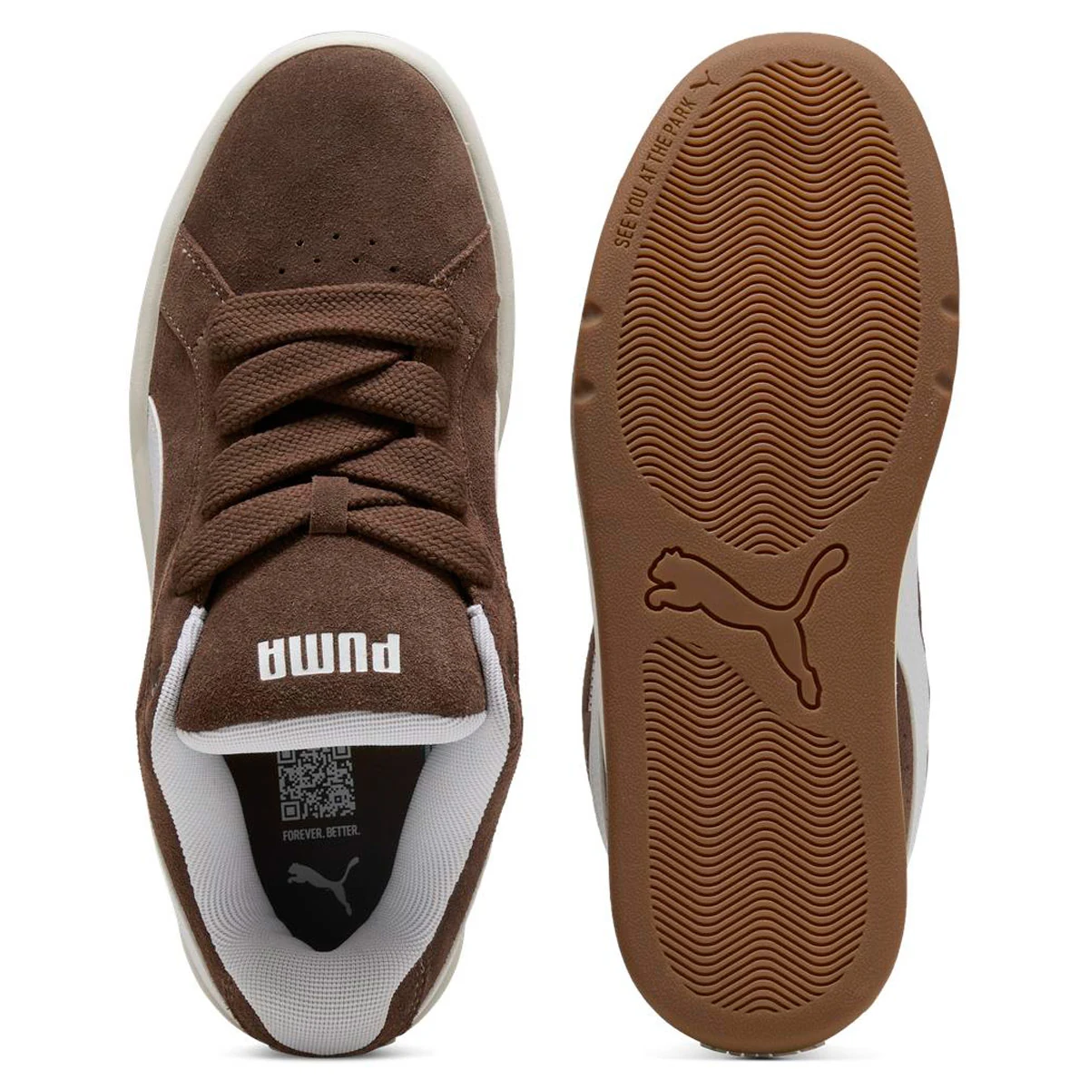 ZAPATILLAS MUJER PUMA URBANAS PARK LIFESTYLE EASY SD CUERO - 4