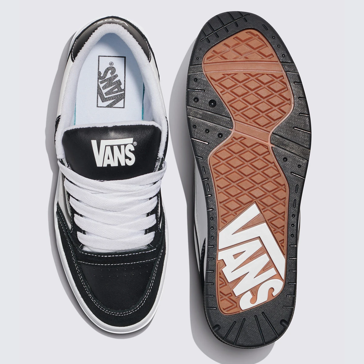 ZAPATILLAS HOMBRE VANS URBANAS NEGRO HYLANE CUERO - 3