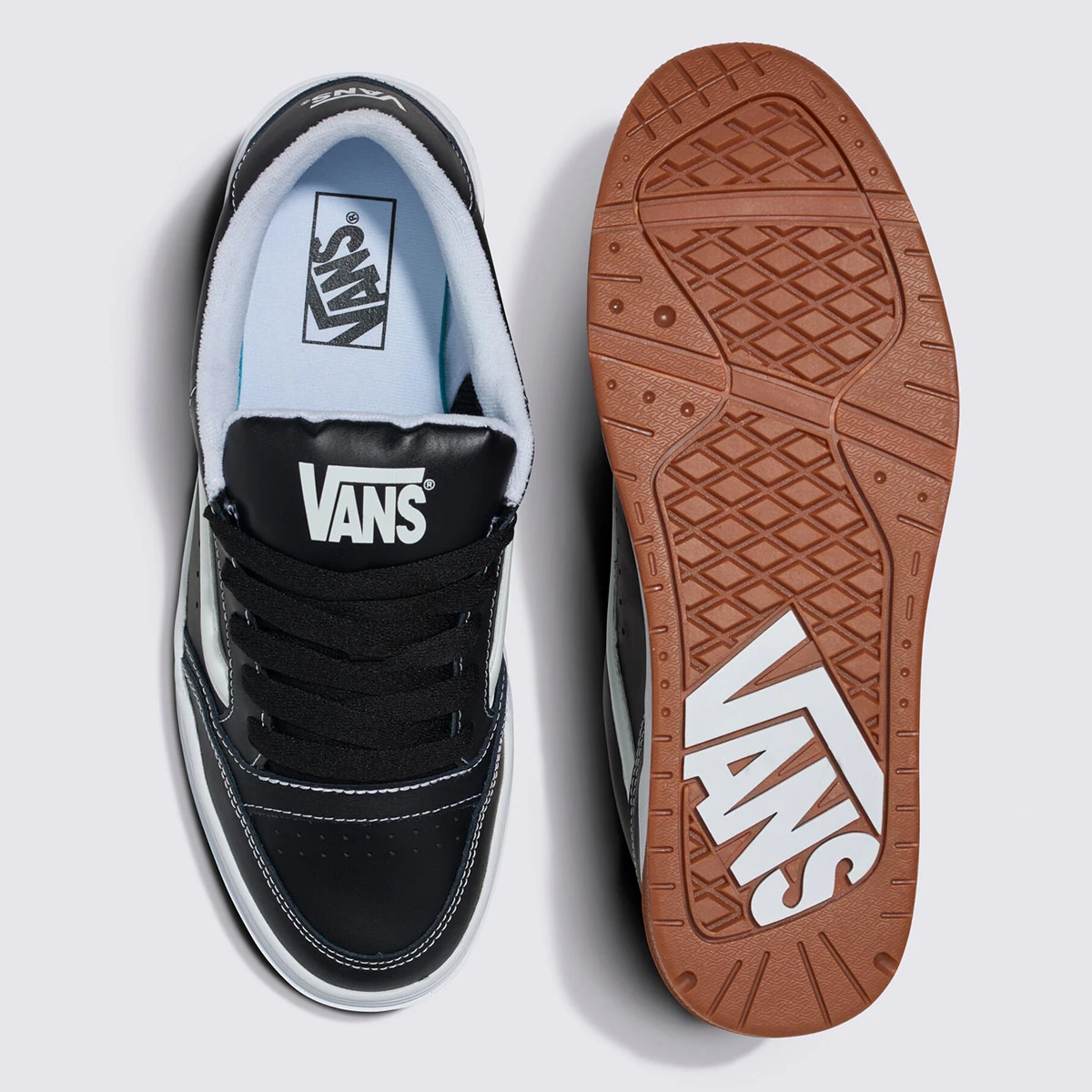 ZAPATILLAS HOMBRE VANS URBANAS NEGRO HYLANE CUERO - 3