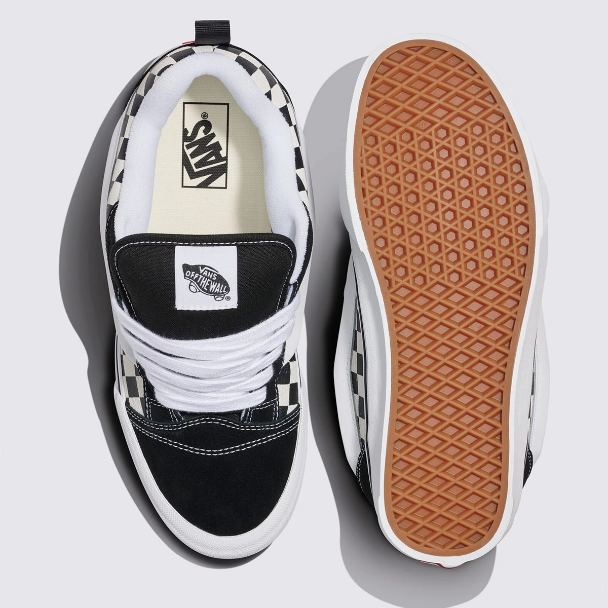 ZAPATILLAS HOMBRE VANS URBANAS NEGRO KNU SKOOL CUERO - 3