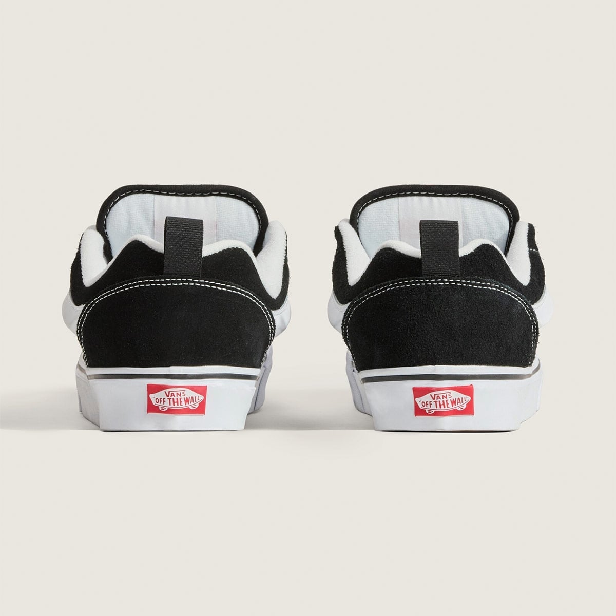 ZAPATILLAS HOMBRE VANS URBANAS NEGRO KNU SKOOL CUERO - 4