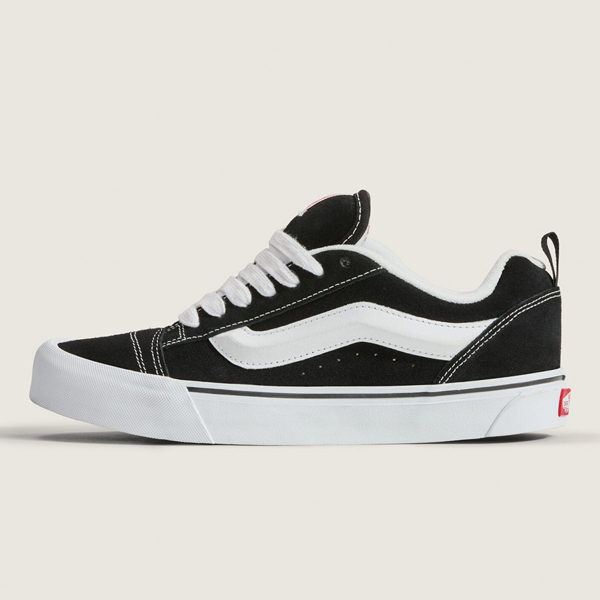 ZAPATILLAS HOMBRE VANS URBANAS NEGRO KNU SKOOL CUERO - 2