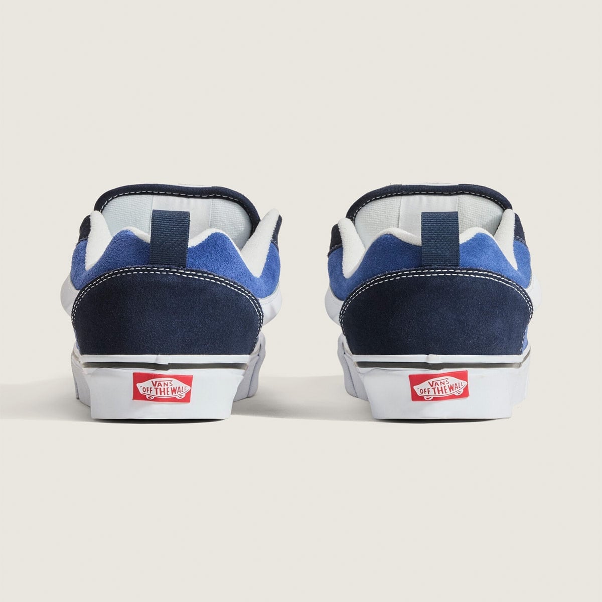 ZAPATILLAS HOMBRE VANS URBANAS AZUL KNU SKOOL  CUERO - 4