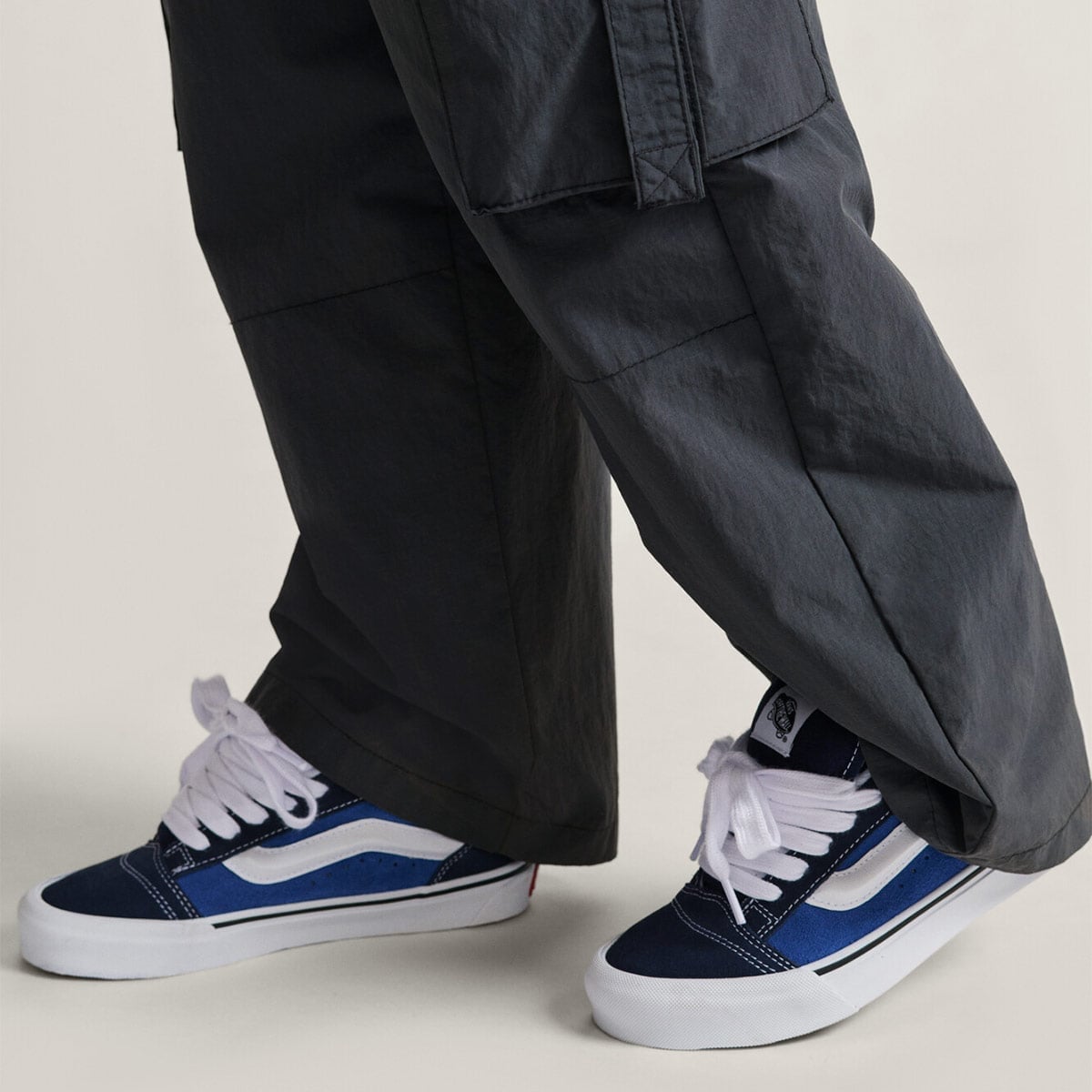 ZAPATILLAS HOMBRE VANS URBANAS AZUL KNU SKOOL  CUERO - 5