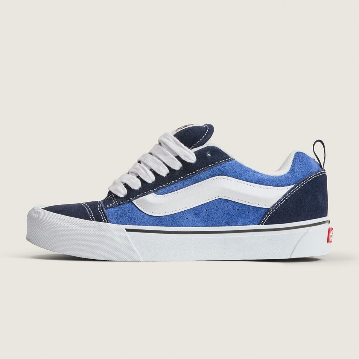 ZAPATILLAS HOMBRE VANS URBANAS AZUL KNU SKOOL CUERO - 2