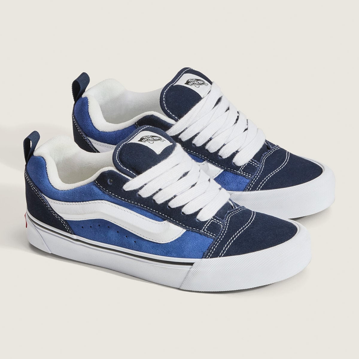 ZAPATILLAS HOMBRE VANS URBANAS AZUL KNU SKOOL  CUERO - 1
