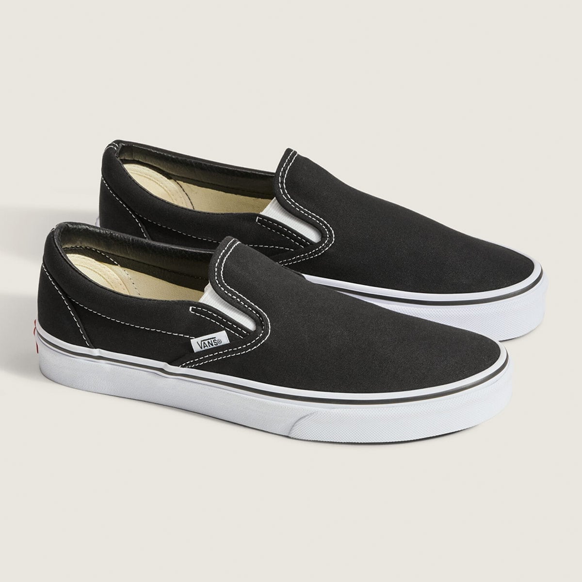 ZAPATILLAS HOMBRE VANS URBANAS NEGRO CLASSIC CUERO - 1