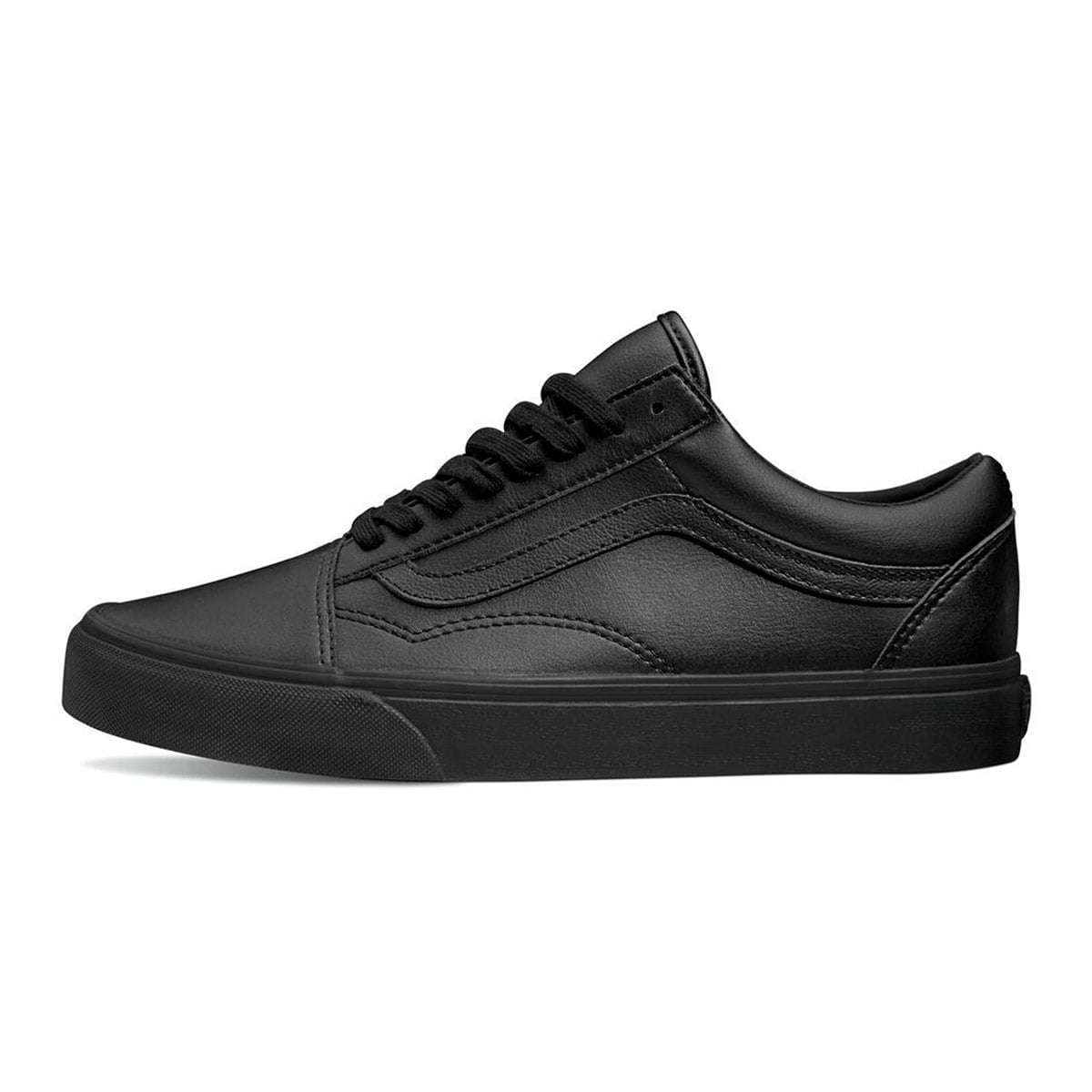 ZAPATILLAS HOMBRE VANS URBANAS NEGRO UA OLD SK CUERO - 1