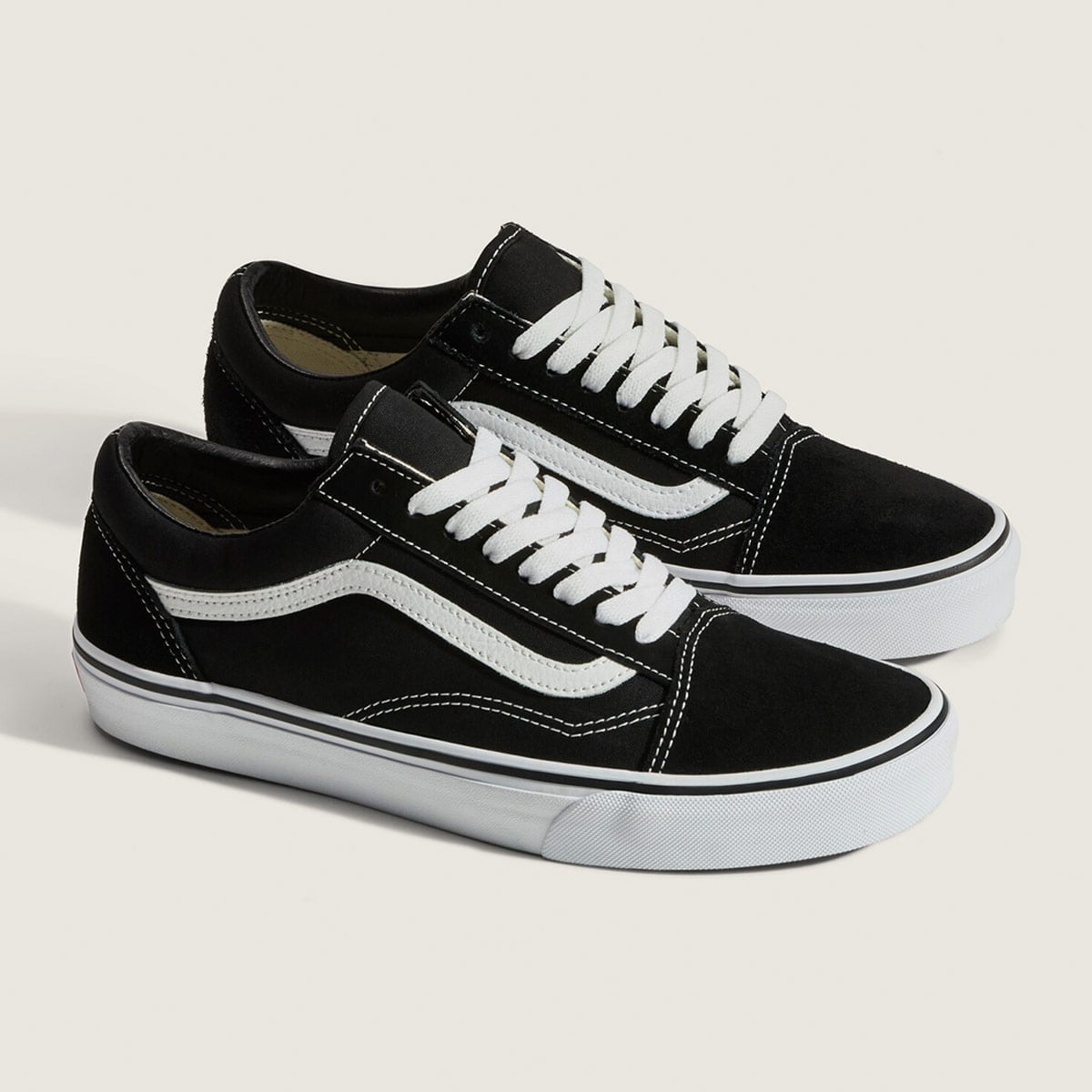 ZAPATILLAS HOMBRE VANS URBANAS NEGRO UA OLD SK CUERO - 1
