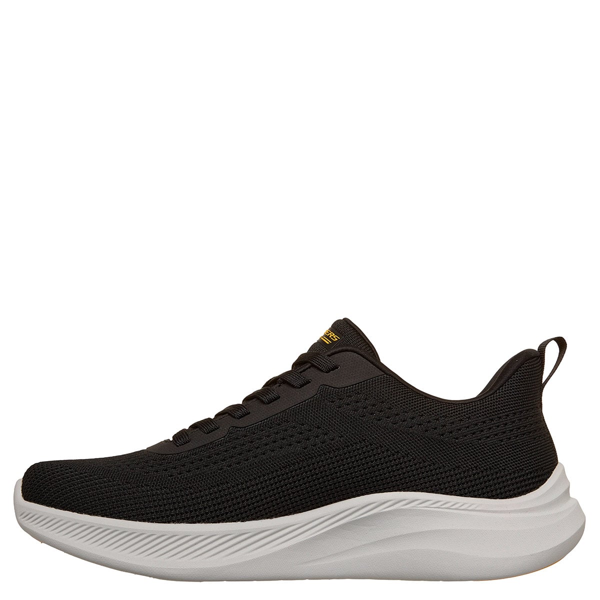 ZAPATILLAS HOMBRE SKECHERS URBANAS NEGRO BOBS MODA FLEX - 4