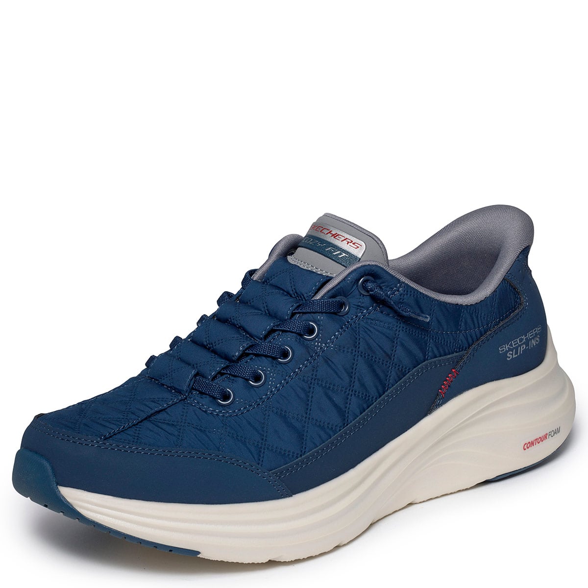 ZAPATILLAS HOMBRE SKECHERS URBANAS AZUL CONTOUR FOAM - 3