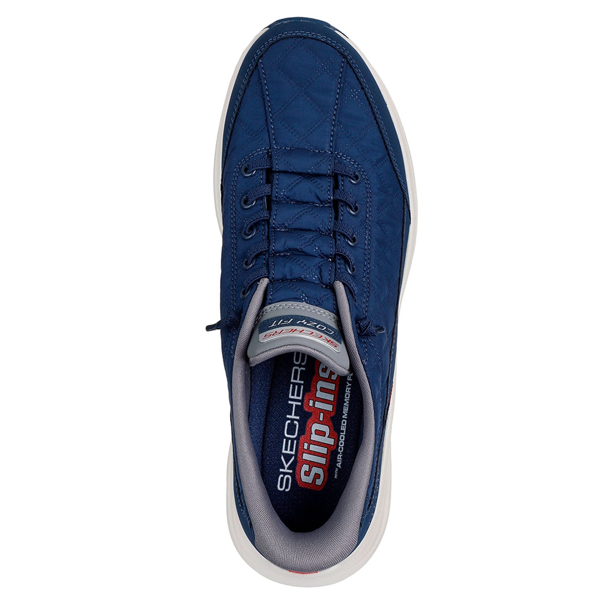 ZAPATILLAS HOMBRE SKECHERS URBANAS AZUL CONTOUR FOAM - 5