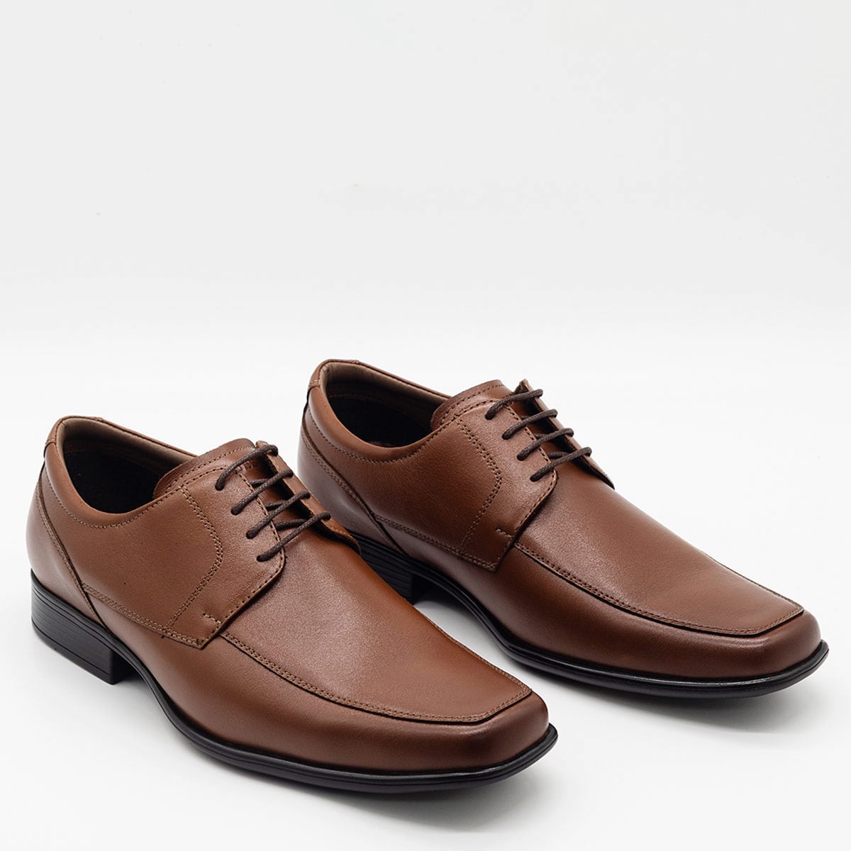 ZAPATOS DE VESTIR HOMBRE DAUSS MARRÓN CUERO - 2
