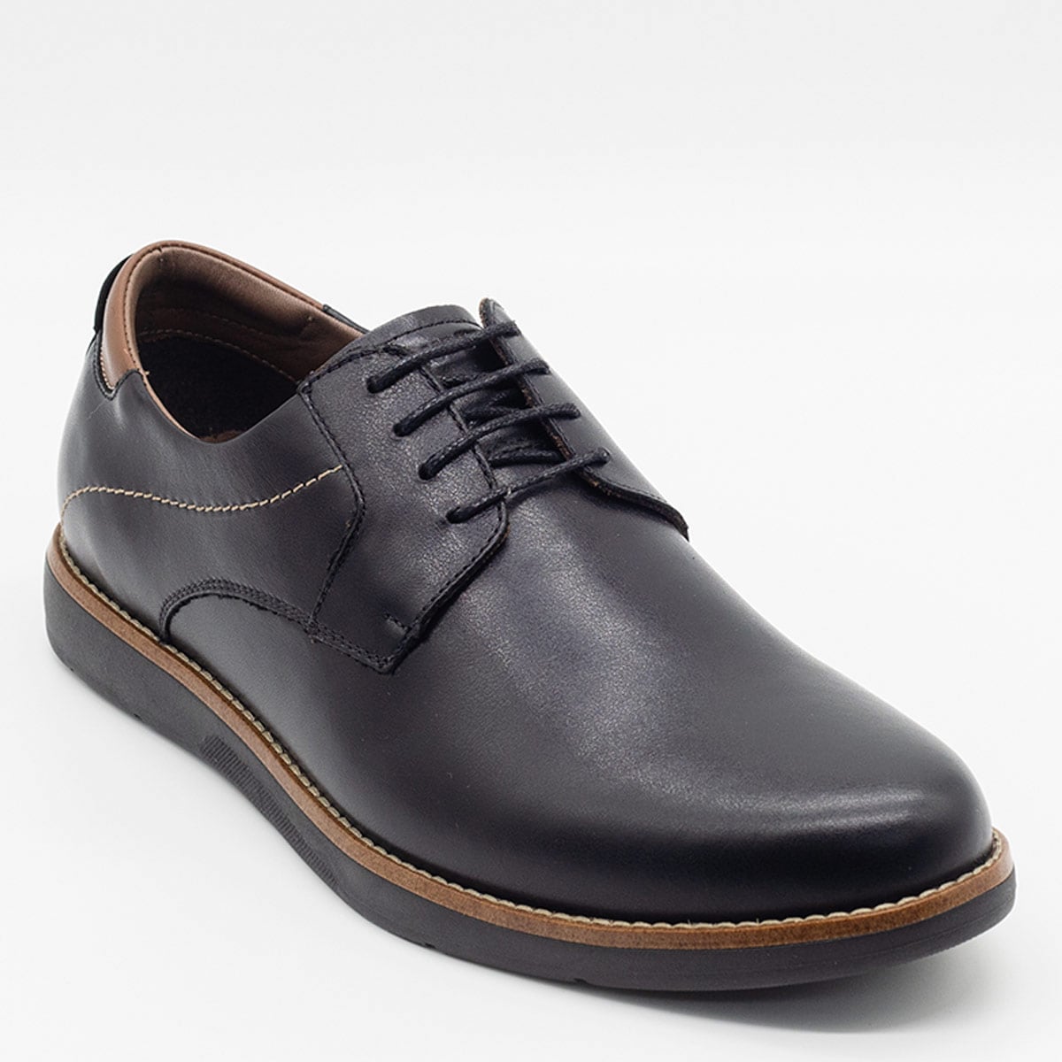 ZAPATOS DE VESTIR HOMBRE DAUSS NEGRO CUERO - 3