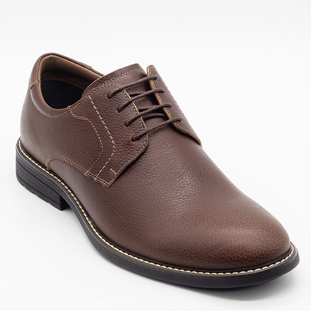 ZAPATOS DE VESTIR HOMBRE DAUSS MARRÓN CUERO - 3