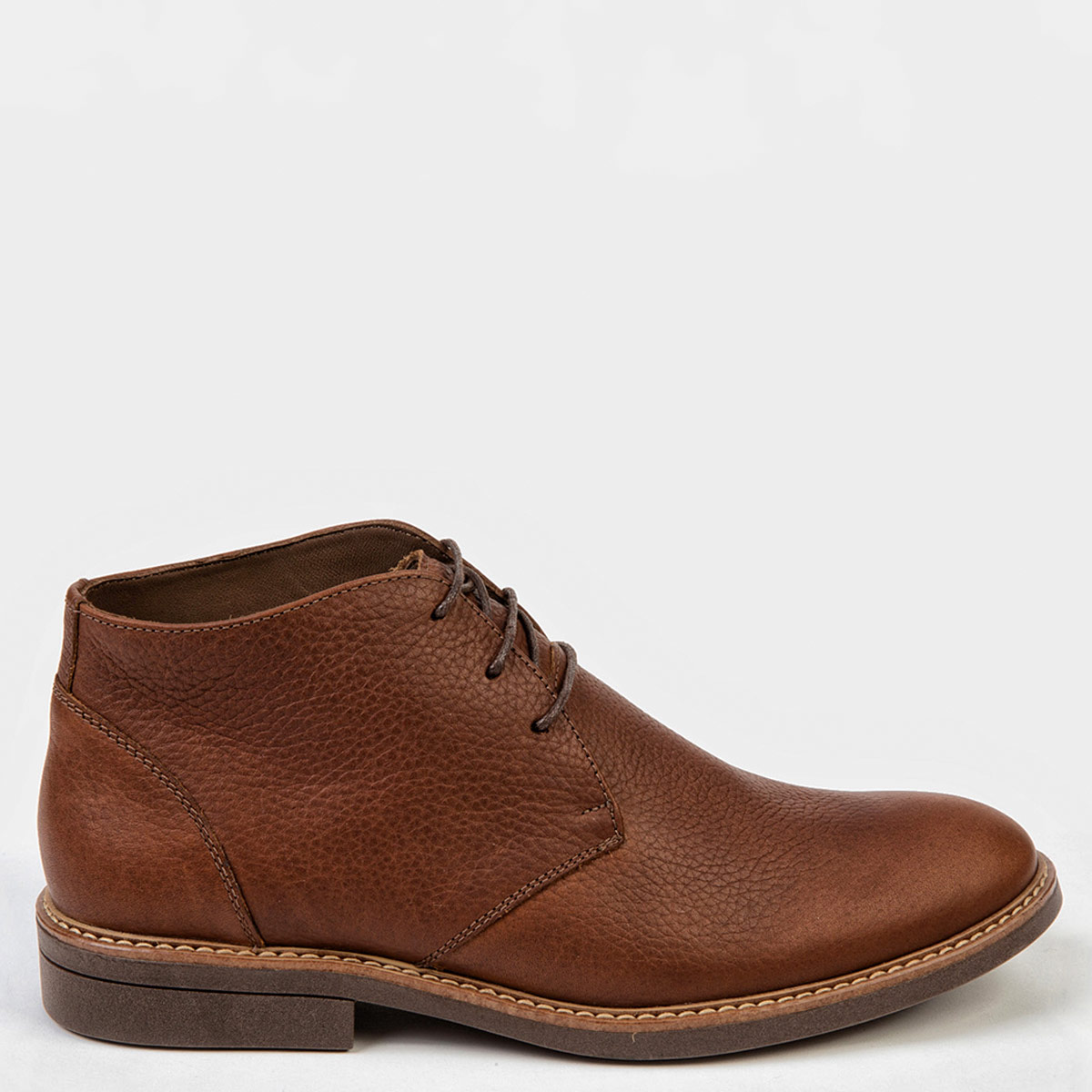BOTINES HOMBRE DAUSS MARRÓN 1010BZ CUERO - 1