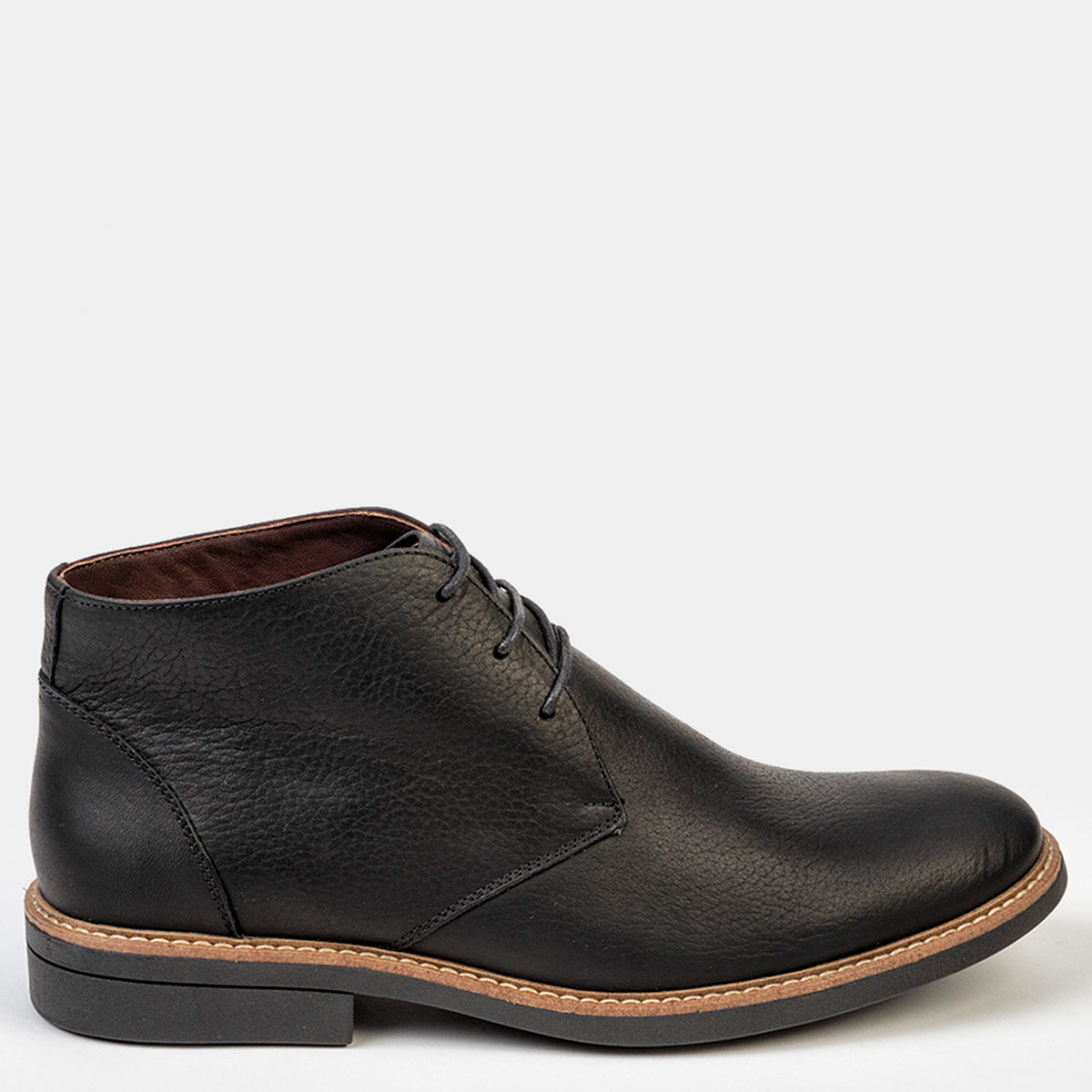 BOTINES HOMBRE DAUSS NEGRO 1010BZA CUERO - 1