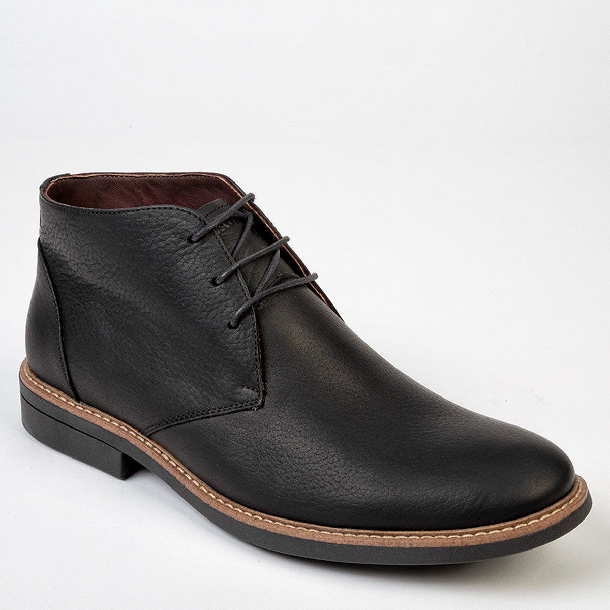 BOTINES HOMBRE DAUSS NEGRO 1010BZA CUERO - 3