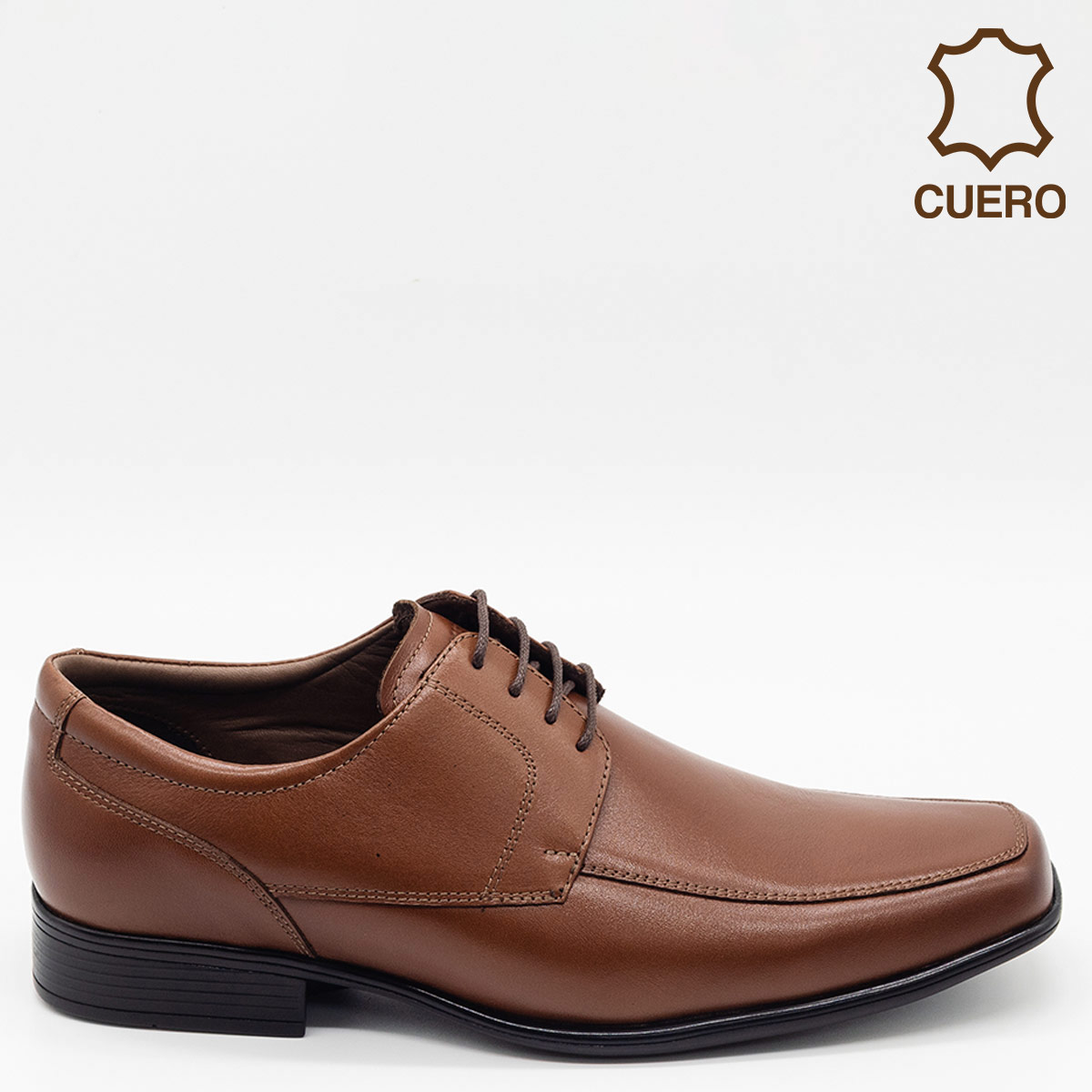 ZAPATOS DE VESTIR HOMBRE DAUSS MARRÓN 9001ZA CUERO - 1