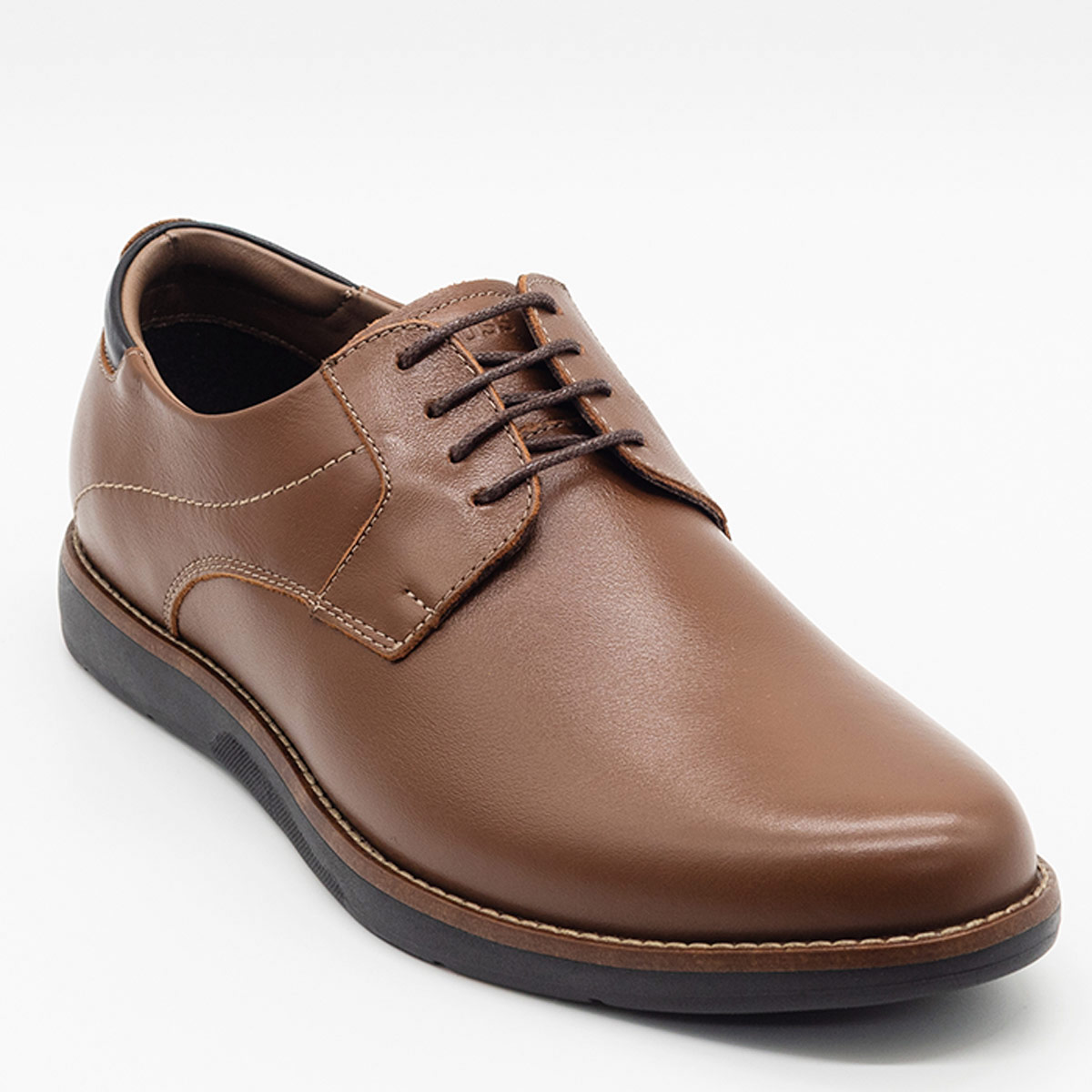 ZAPATOS DE VESTIR HOMBRE DAUSS MARRÓN 3705ZA CUERO - 3