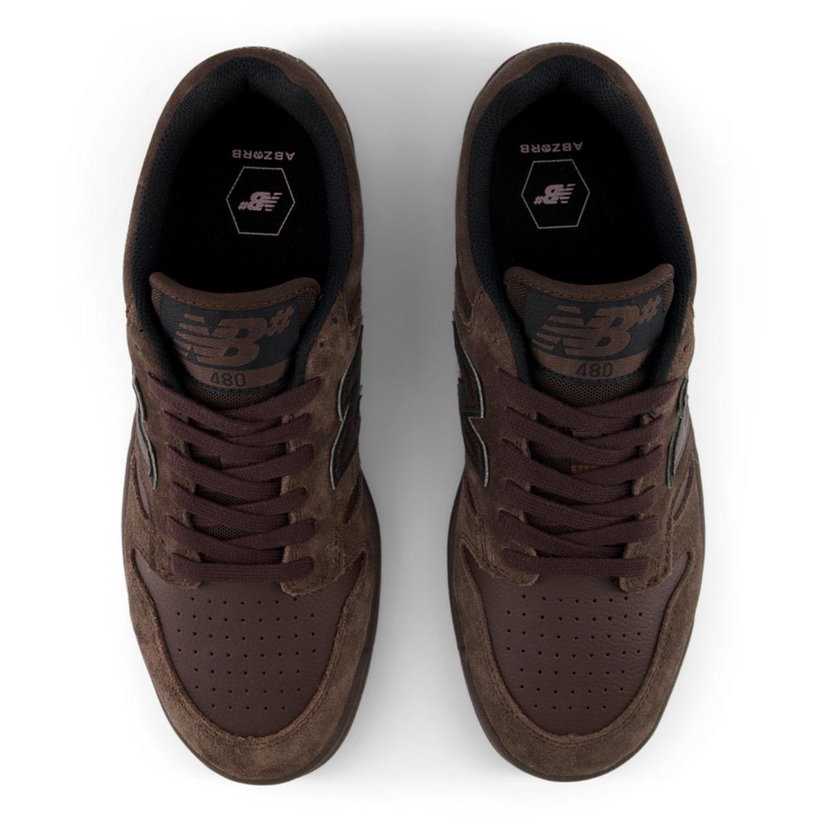 ZAPATILLAS URBANAS HOMBRE NEW BALANCE 480 MARRÓN - 4