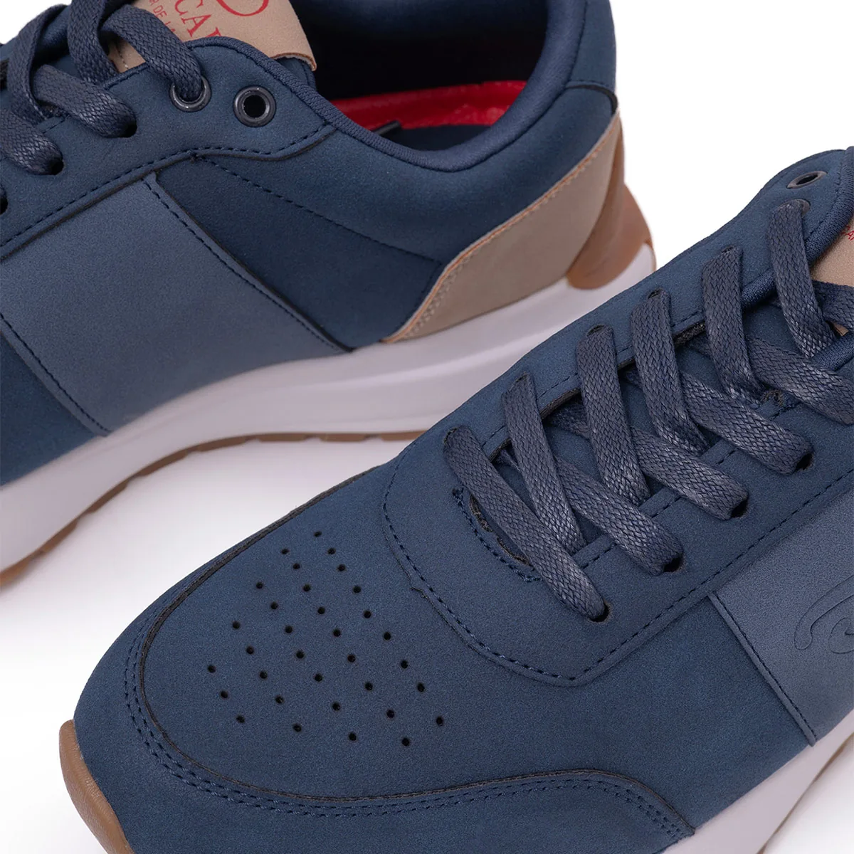 ZAPATILLAS HOMBRE OSCAR DE LA RENTA CASUALES AZUL MARINO ODLR-A40-600 - 4
