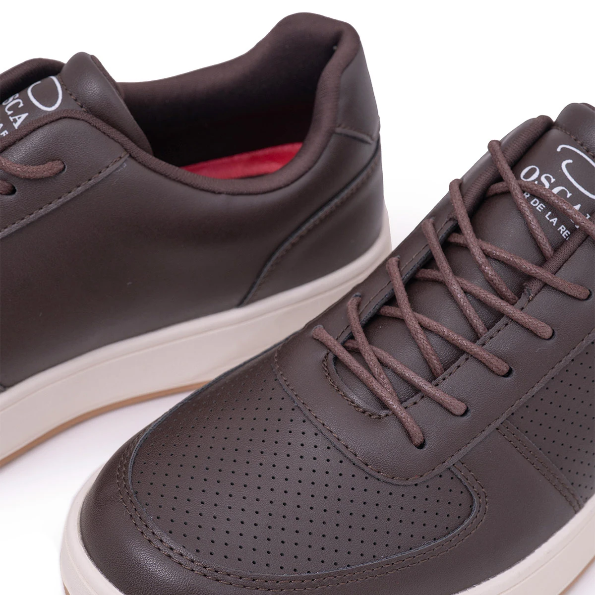 ZAPATILLAS HOMBRE OSCAR DE LA RENTA CASUALES CAFÉ ODLR-A40-952 - 4