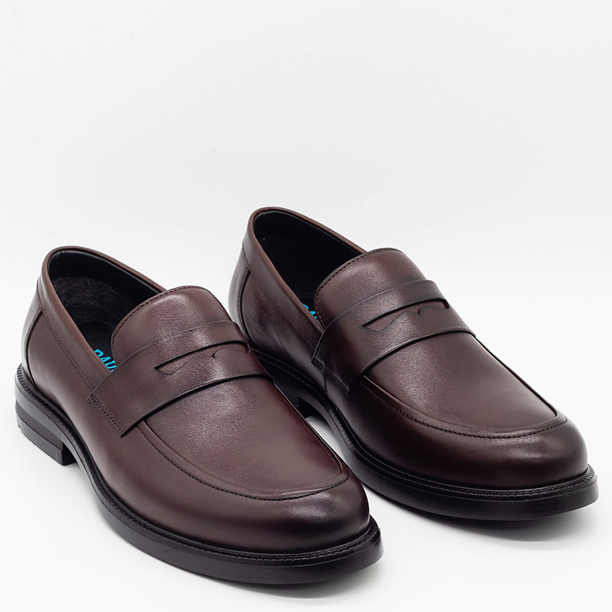 ZAPATOS DE VESTIR HOMBRE DAUSS MARRÓN CUERO - 2